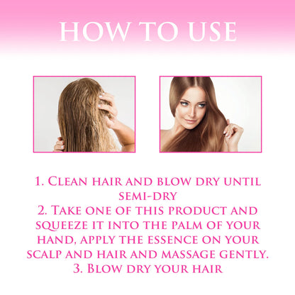 No Rinse Hair Vitamin Capsules Hair Serum