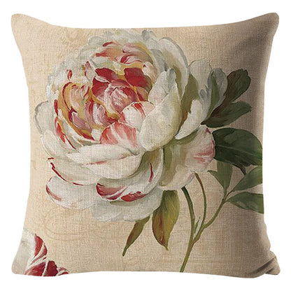 Colorful Flower Decoration Pillowcase
