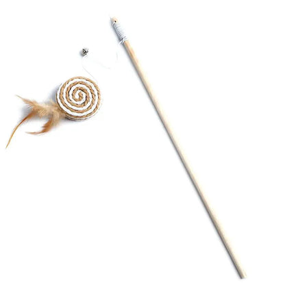 Pet Teaser Feather Toys