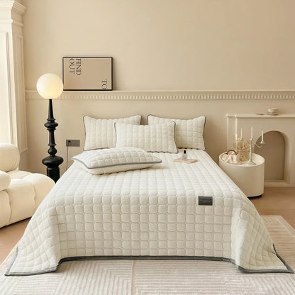 Luxury Velvet Quilt Set