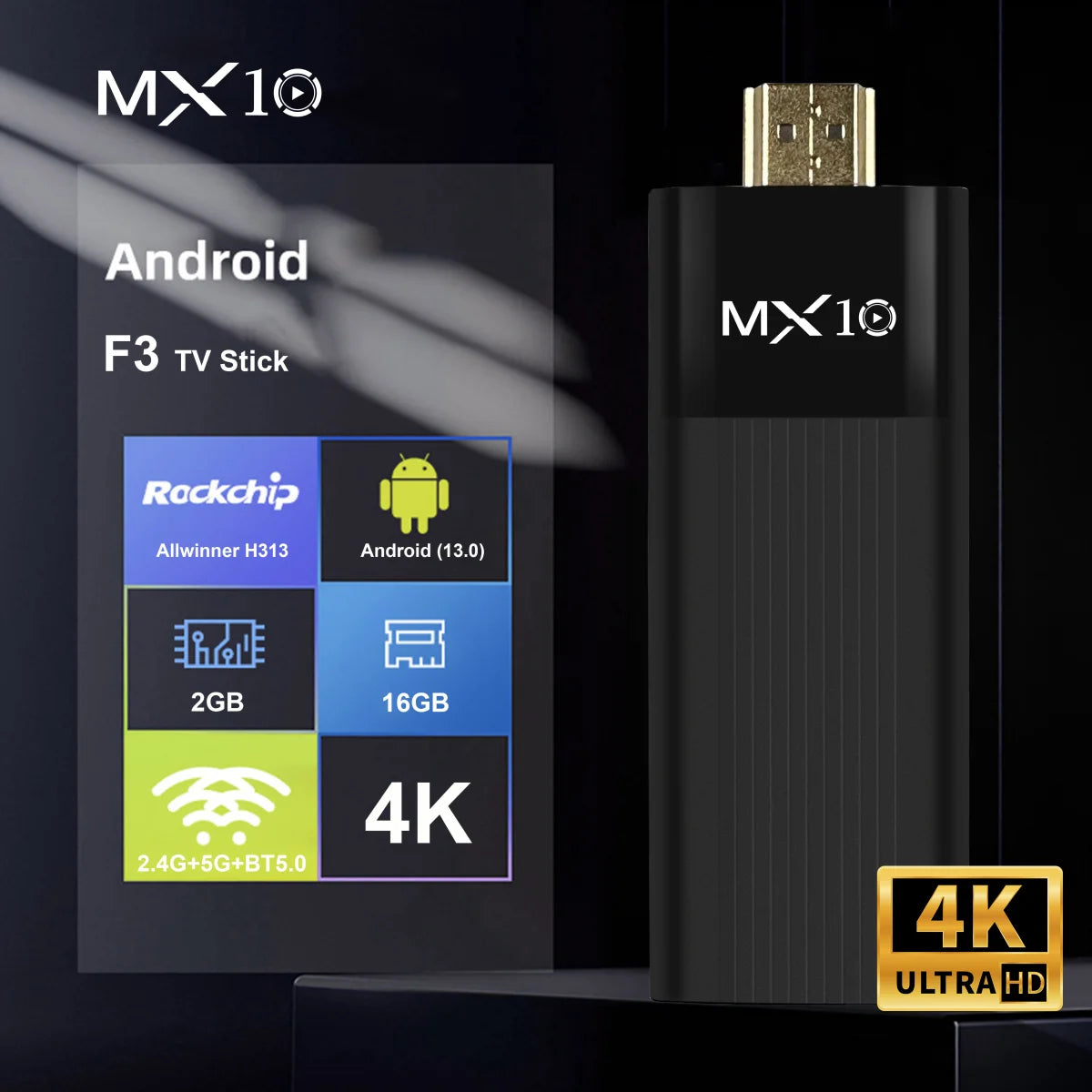 MX10-F3 Tv Stick Box