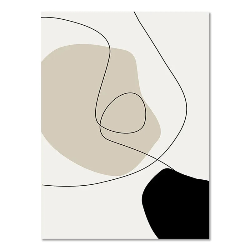 Abstract Bohemian Wall Art Poster