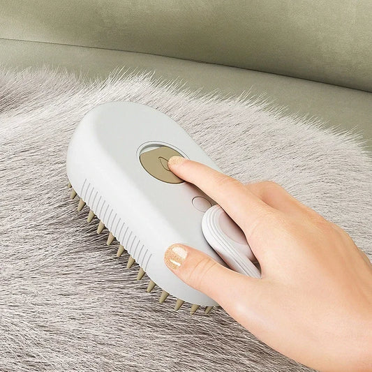 Rotatable Pet Spray Massage Brush
