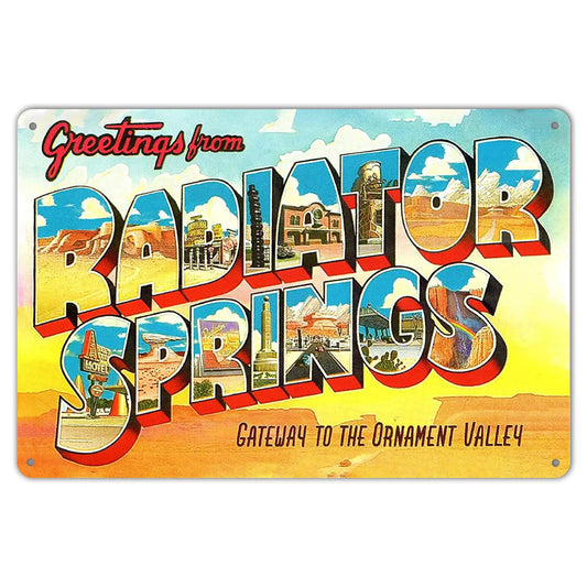 Metal Wall Decor Metal Tin Sign Plaque Art