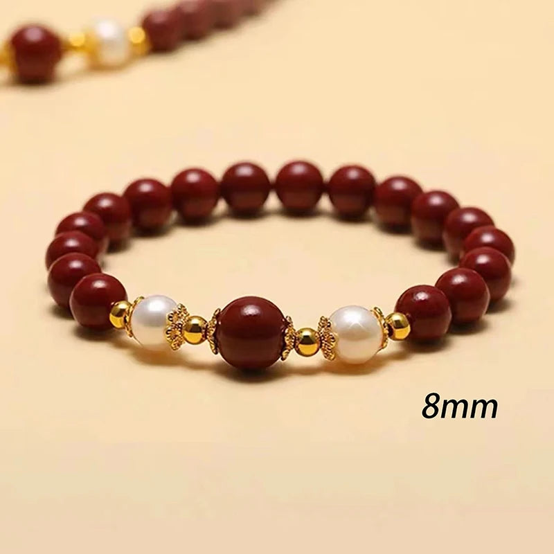 Natural Cinnabar Bracelet