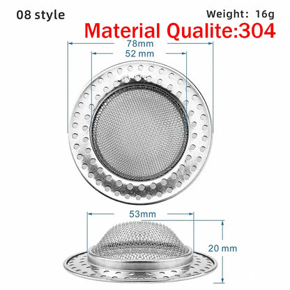Stainless Steel Kitchen Sink Filter