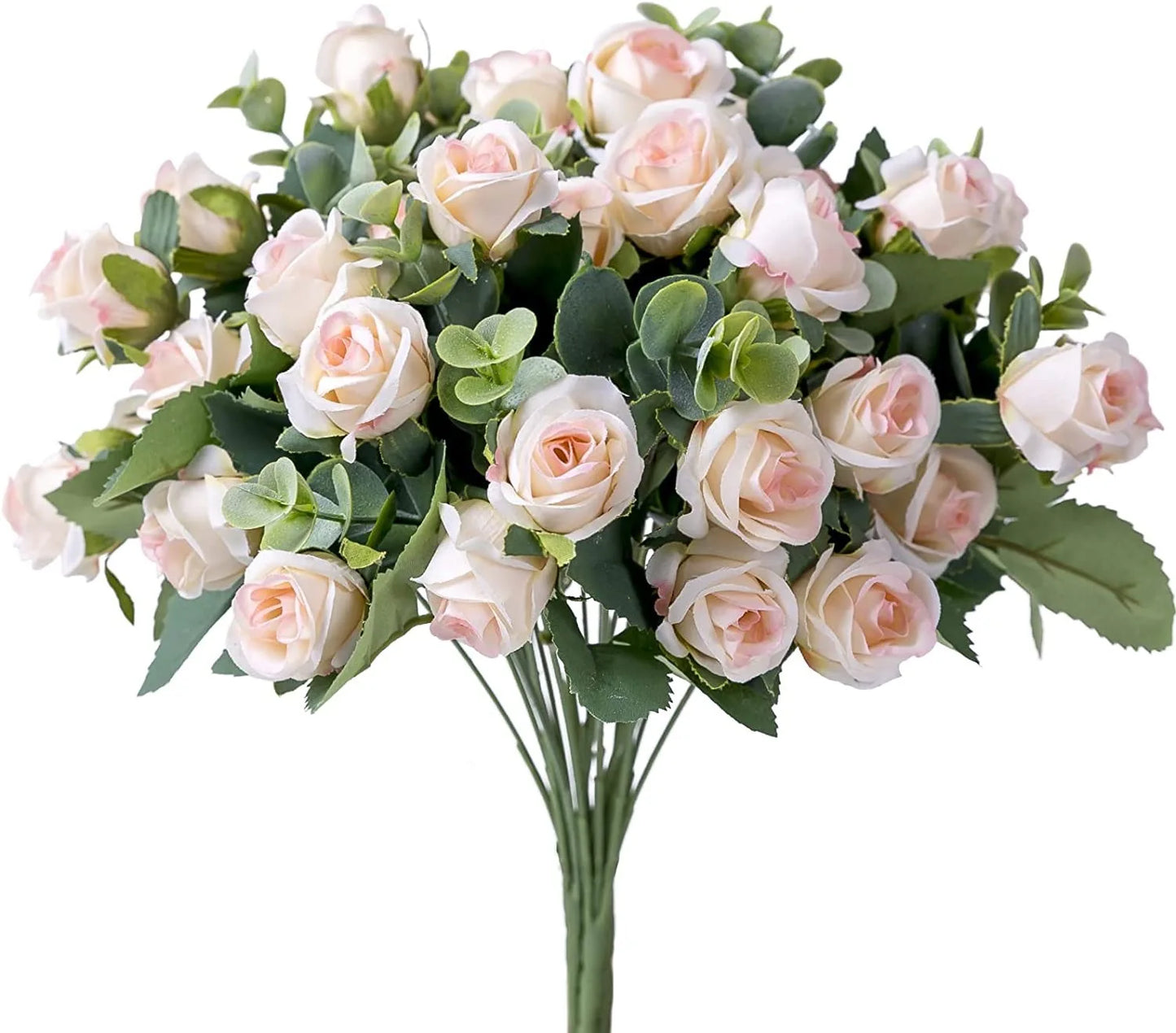 10 Heads Artificial Silk Rose Flower