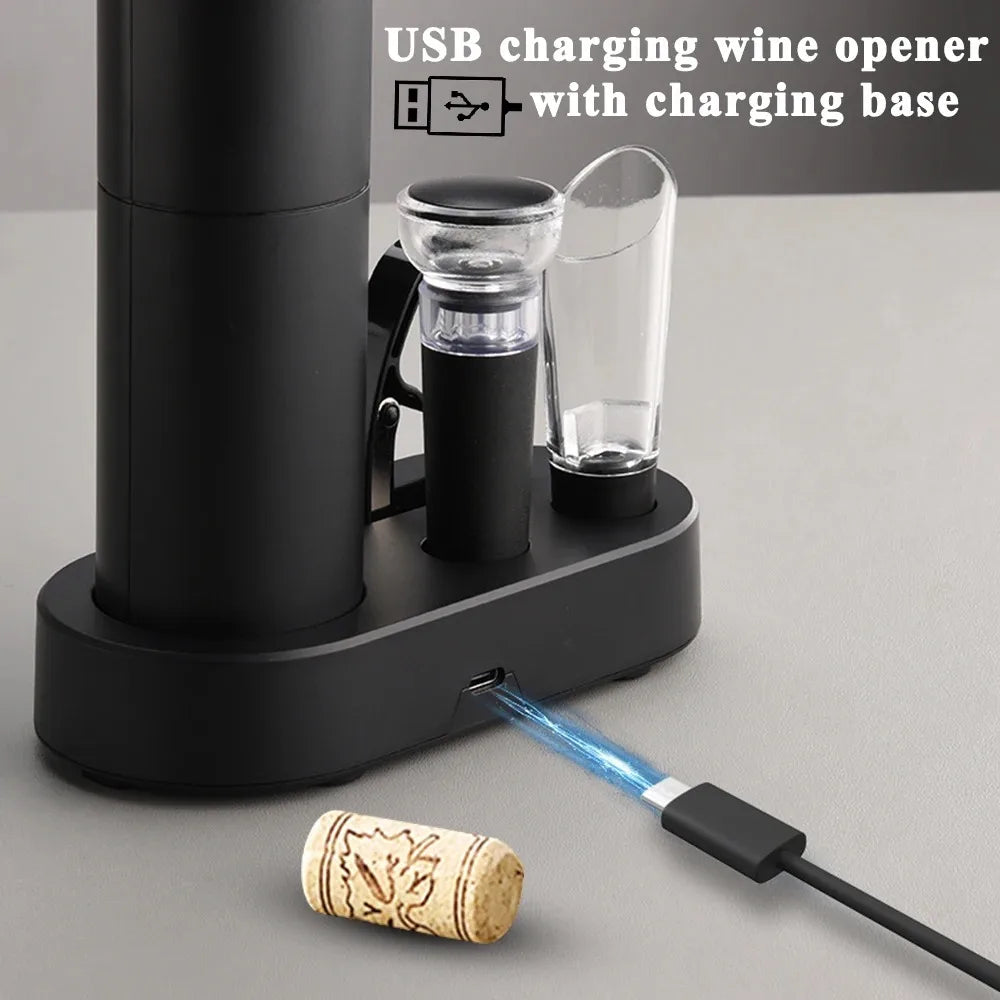 Rechargeable Electric Wine Bottle Opener