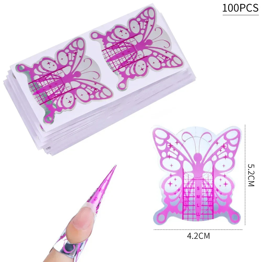 French Nail Form Tips