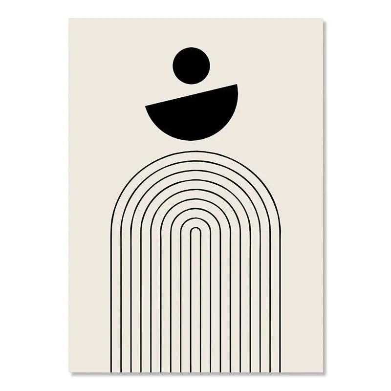 Abstract Bohemian Wall Art Poster