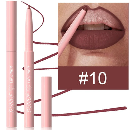 Waterproof Natural Nude Brown Slim Lip Liner