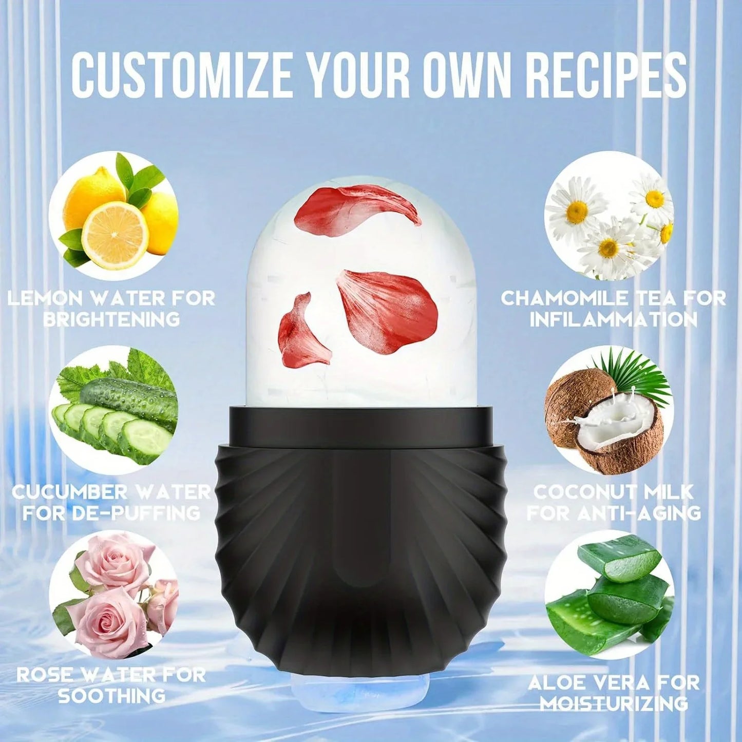 Reusable Silicone Mold Face Massager
