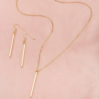 Elegant Gold Stick Jewelry Sets