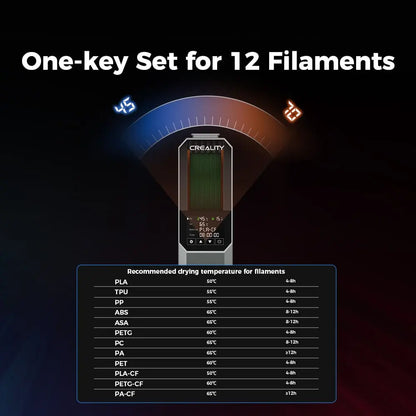 Filament Dryer Box With 48h Timer