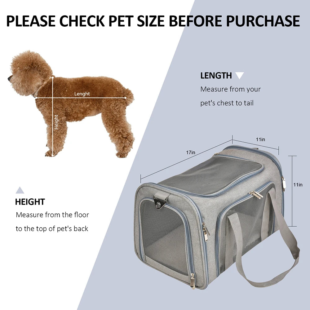 Soft Airline Approved Dog Carrier Bag