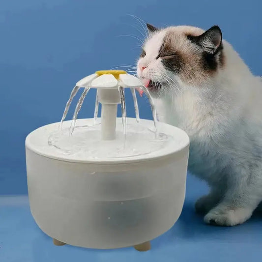 Auto Filter USB Electric Mute Cat Drinker Bowl