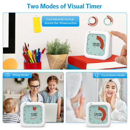 Visual Timer Digital Countdown For Kitchen