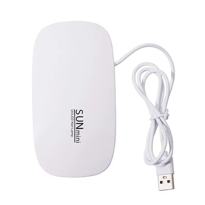 Portable 6W Mini Nail Dryer Machine With USB Cable