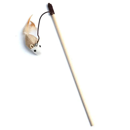 Pet Teaser Feather Toys