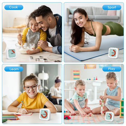 Visual Timer Digital Countdown For Kitchen
