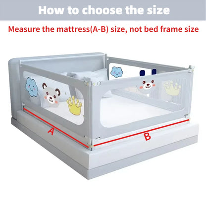 Portable Liftable Bed Fence