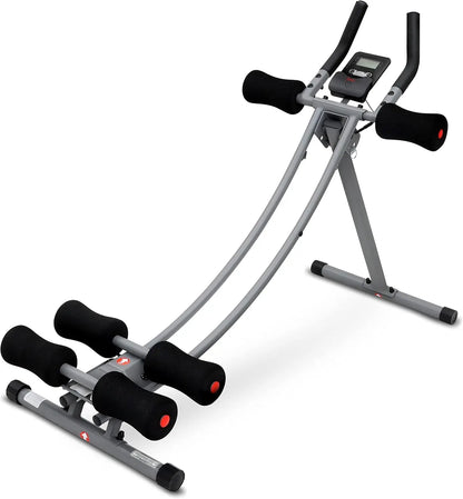 Waist Trainer Ab Roller with Elbow Support