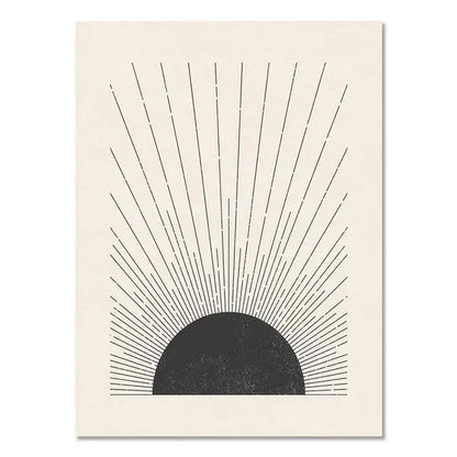 Abstract Bohemian Wall Art Poster
