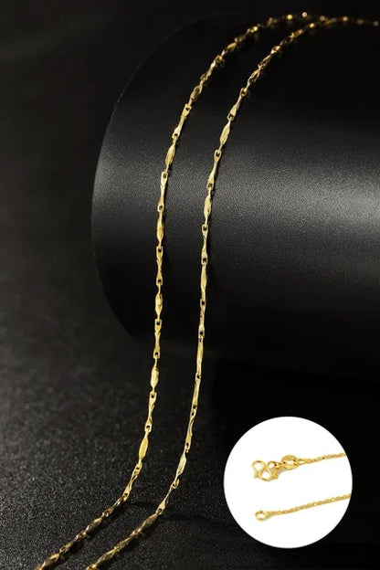 14k Original Gold Color Necklace Chain
