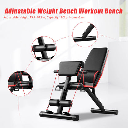 Multifunctional Workout Weight Fitness Bench