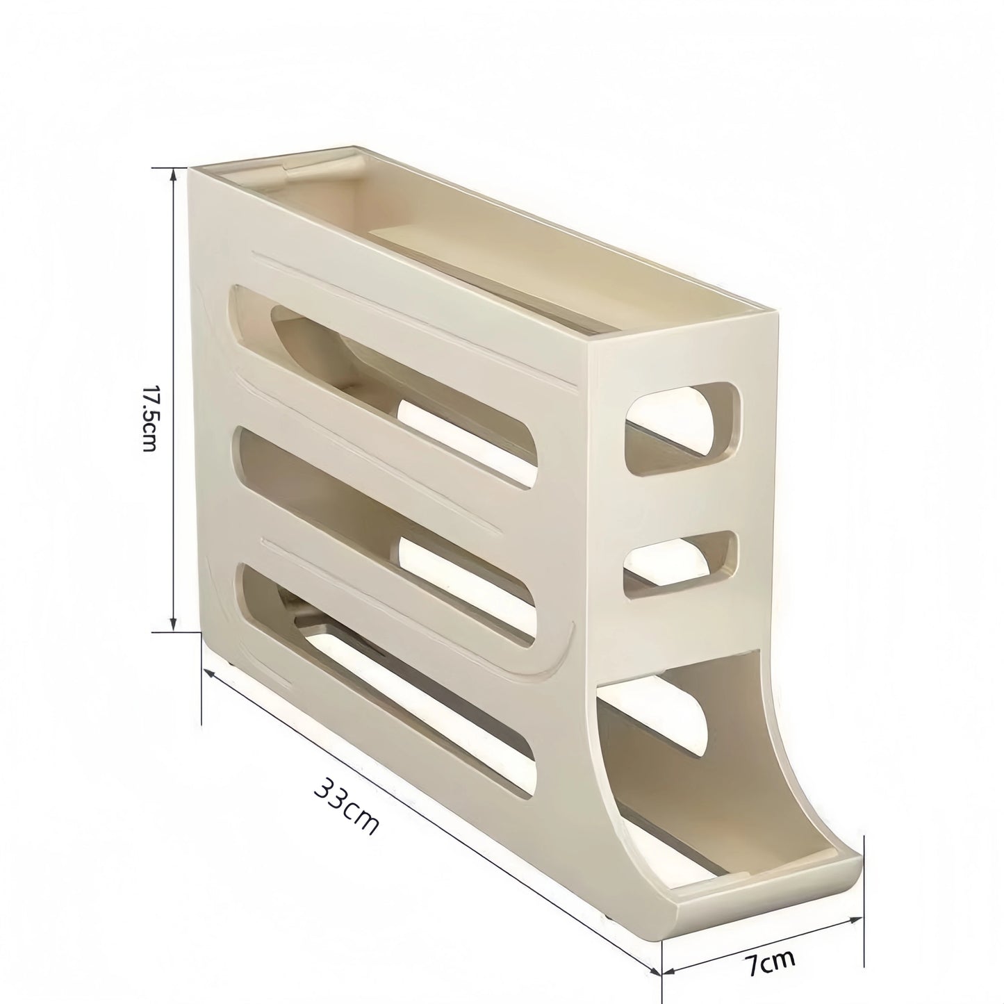 4 Layers Automatic Rolling Egg Organizer