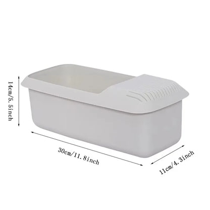 Microwave Noodles Pasta Cooker With Strainer