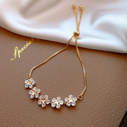 Letter Star Simple Vintage Pendant Bracelet