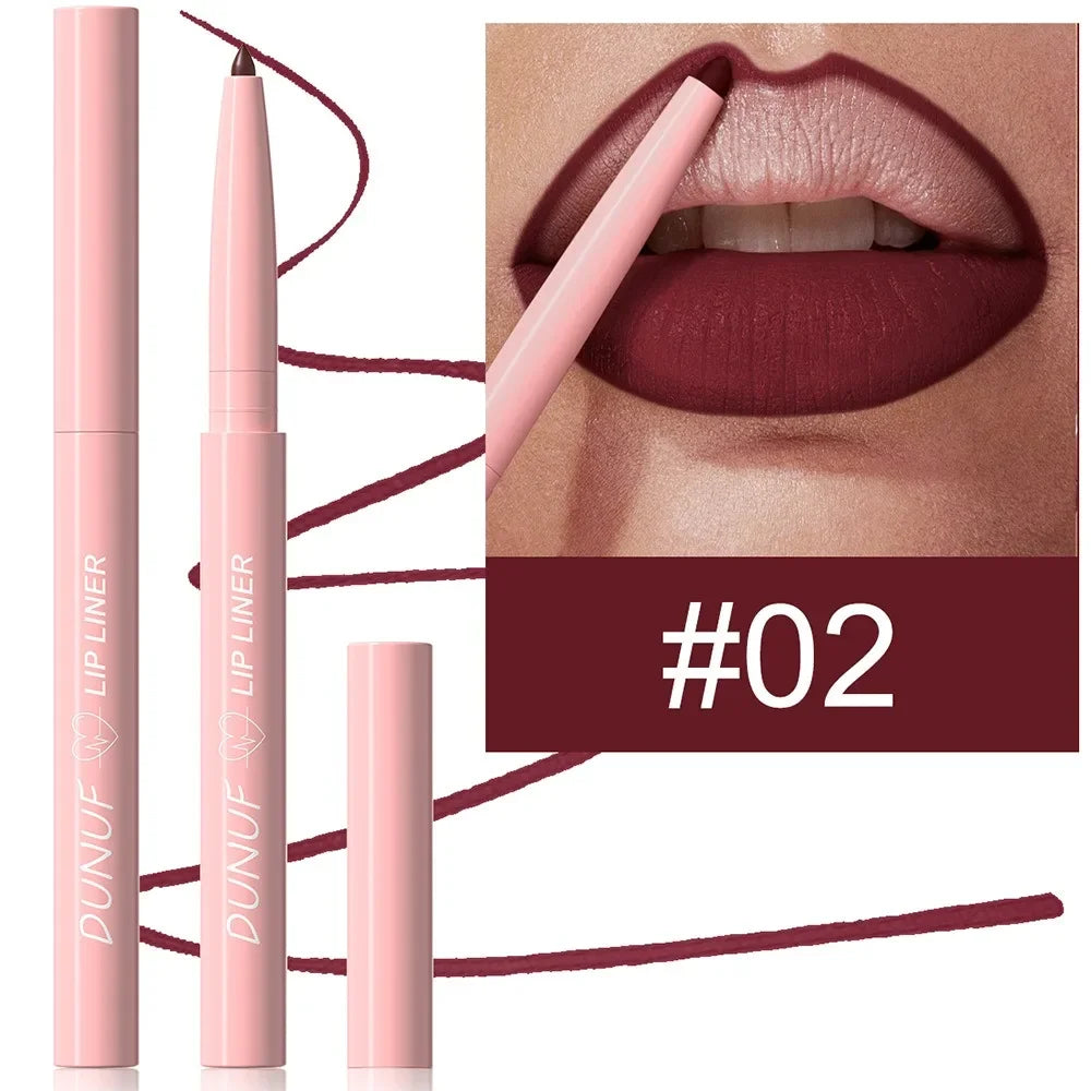 Waterproof Natural Nude Brown Slim Lip Liner