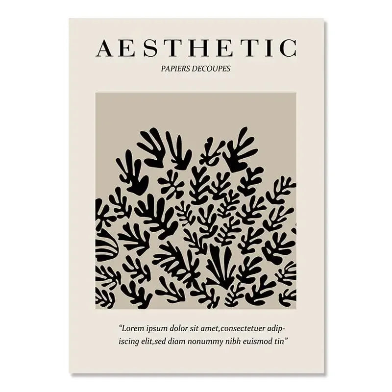 Abstract Bohemian Wall Art Poster