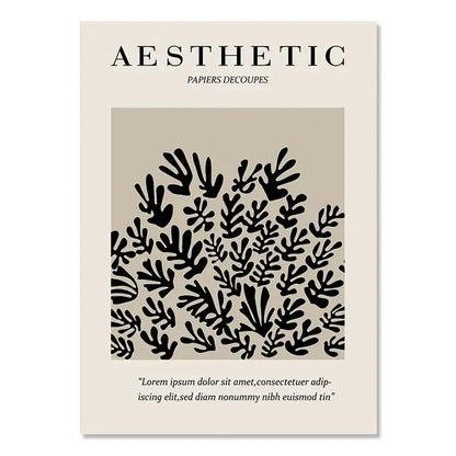 Abstract Bohemian Wall Art Poster