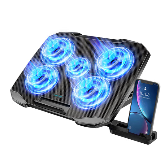 Laptop Cooling Pad With Phone Holder