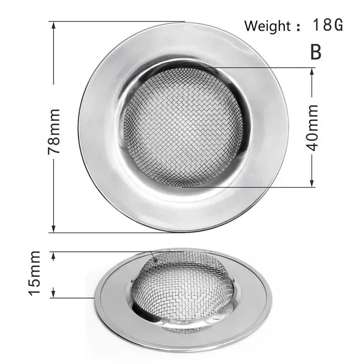 Stainless Steel Kitchen Sink Filter