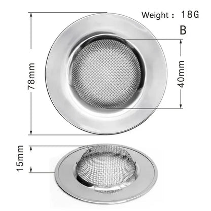 Stainless Steel Kitchen Sink Filter