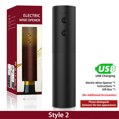 Rechargeable Electric Wine Bottle Opener