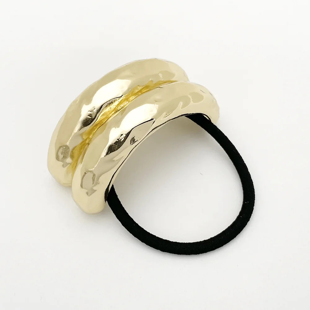 Metal Irregular Double-layer Hair Bands