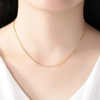 14k Original Gold Color Necklace Chain