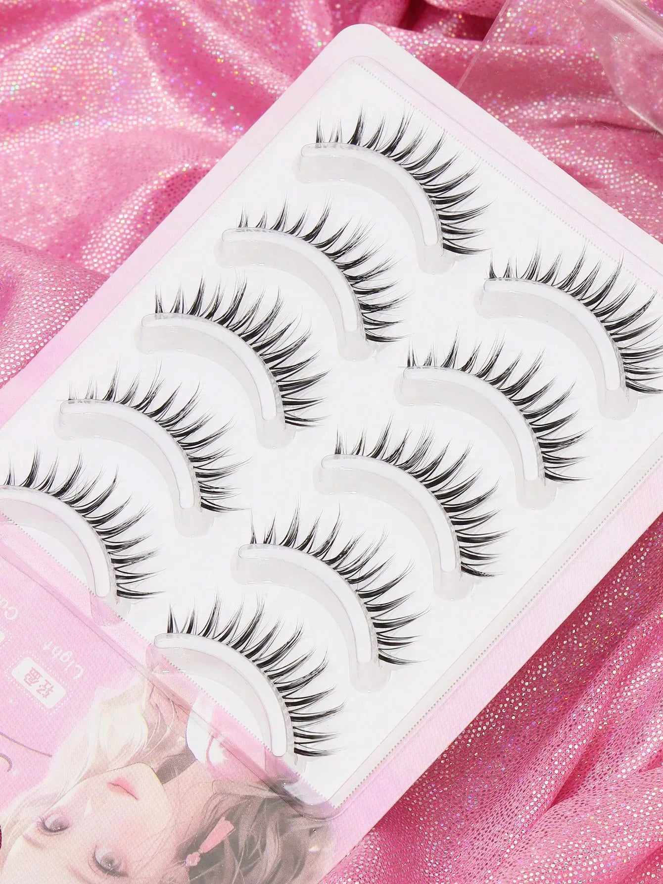 5 Pairs Cat Eye Lashes