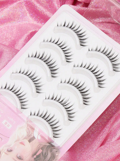 5 Pairs Cat Eye Lashes