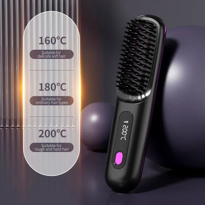 Wireless Portable Negative Ion Styling Tool