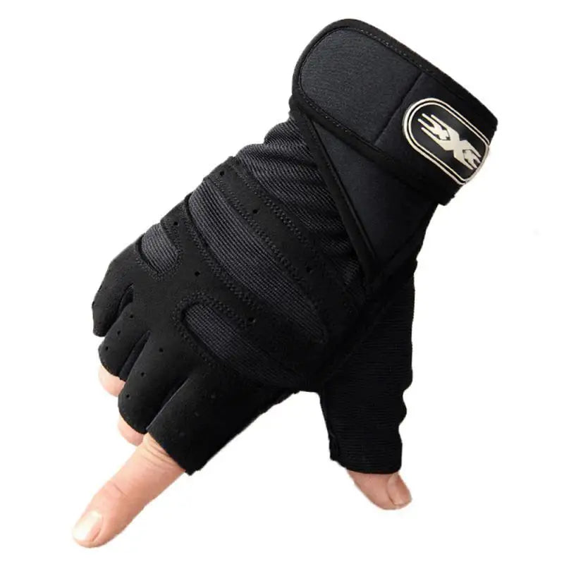 Non-slip Breathable Half Finger Gloves