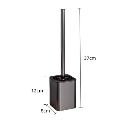 Metal Shell Wall-Mounted Toilet Brush Holder