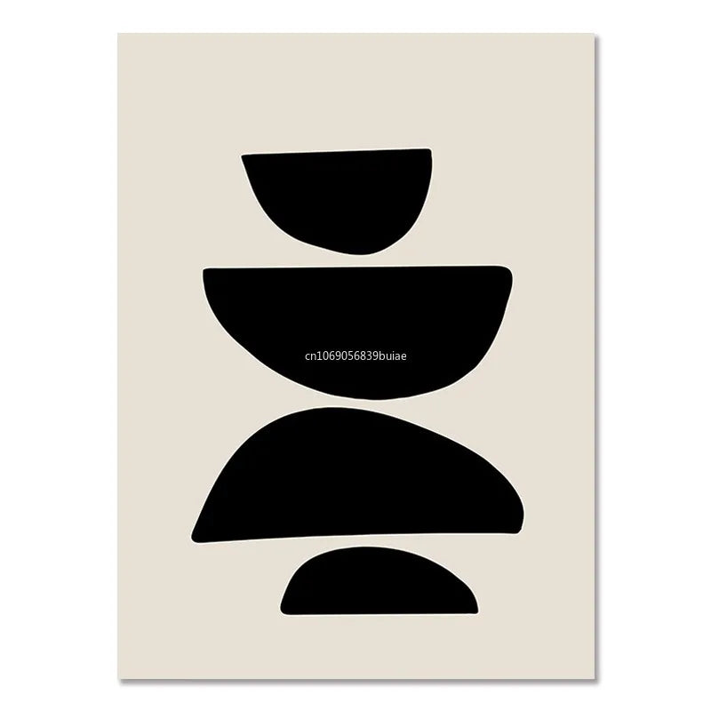 Abstract Bohemian Wall Art Poster