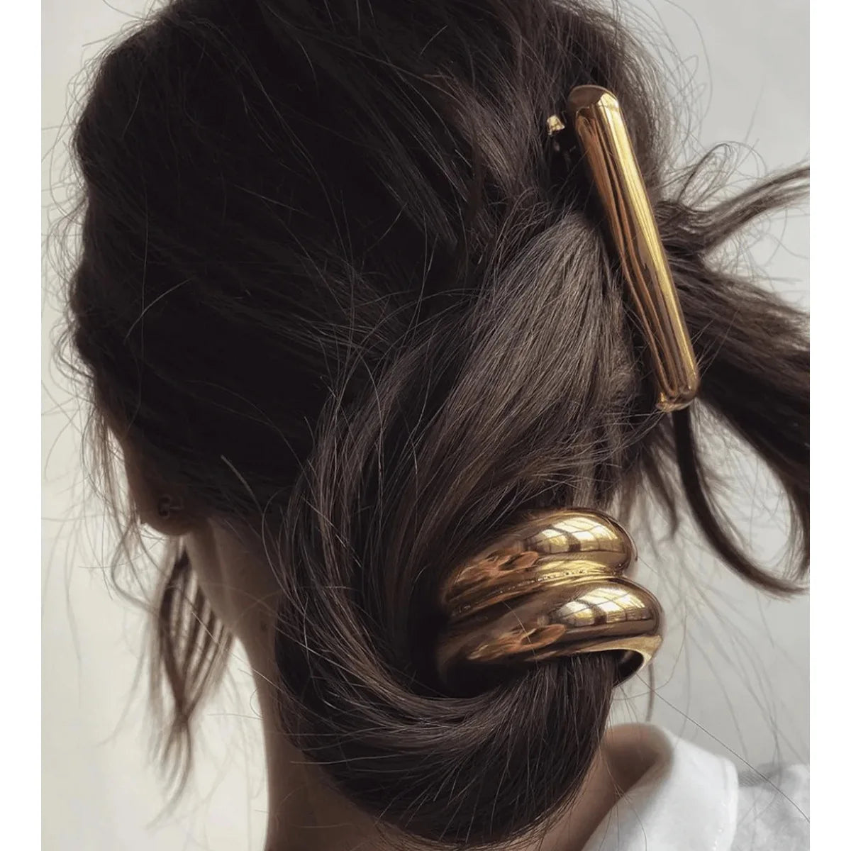 Metal Irregular Double-layer Hair Bands