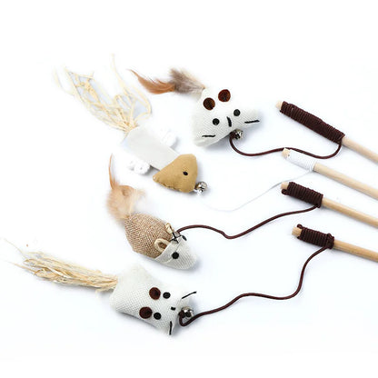 Pet Teaser Feather Toys