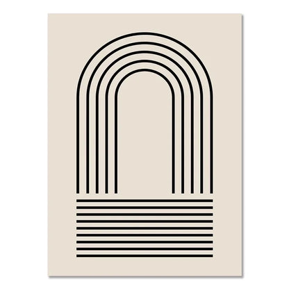 Abstract Bohemian Wall Art Poster
